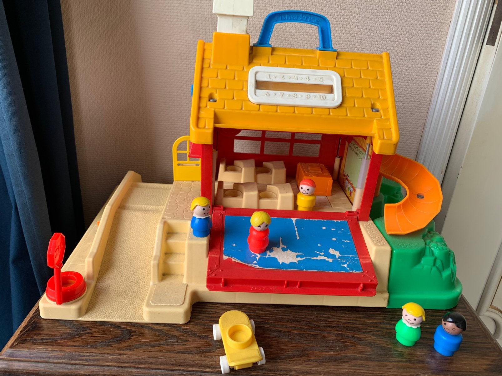 Fisher Price schooltje, Kinderen en Baby's, Speelgoed | Fisher-Price, Ophalen, Gebruikt, Speelset