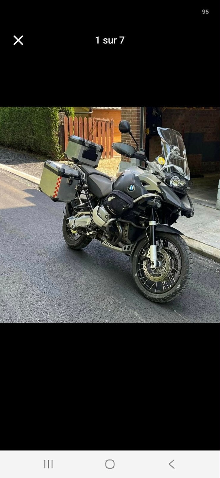Bmw r1200gs Adventure, Motos, Occasion, 2 cylindres, Particulier, Enduro