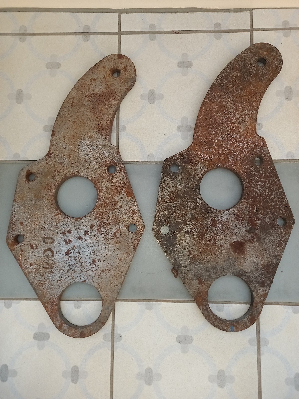 Vends platines pour train rétréci vw t2 combi split, Ophalen of Verzenden