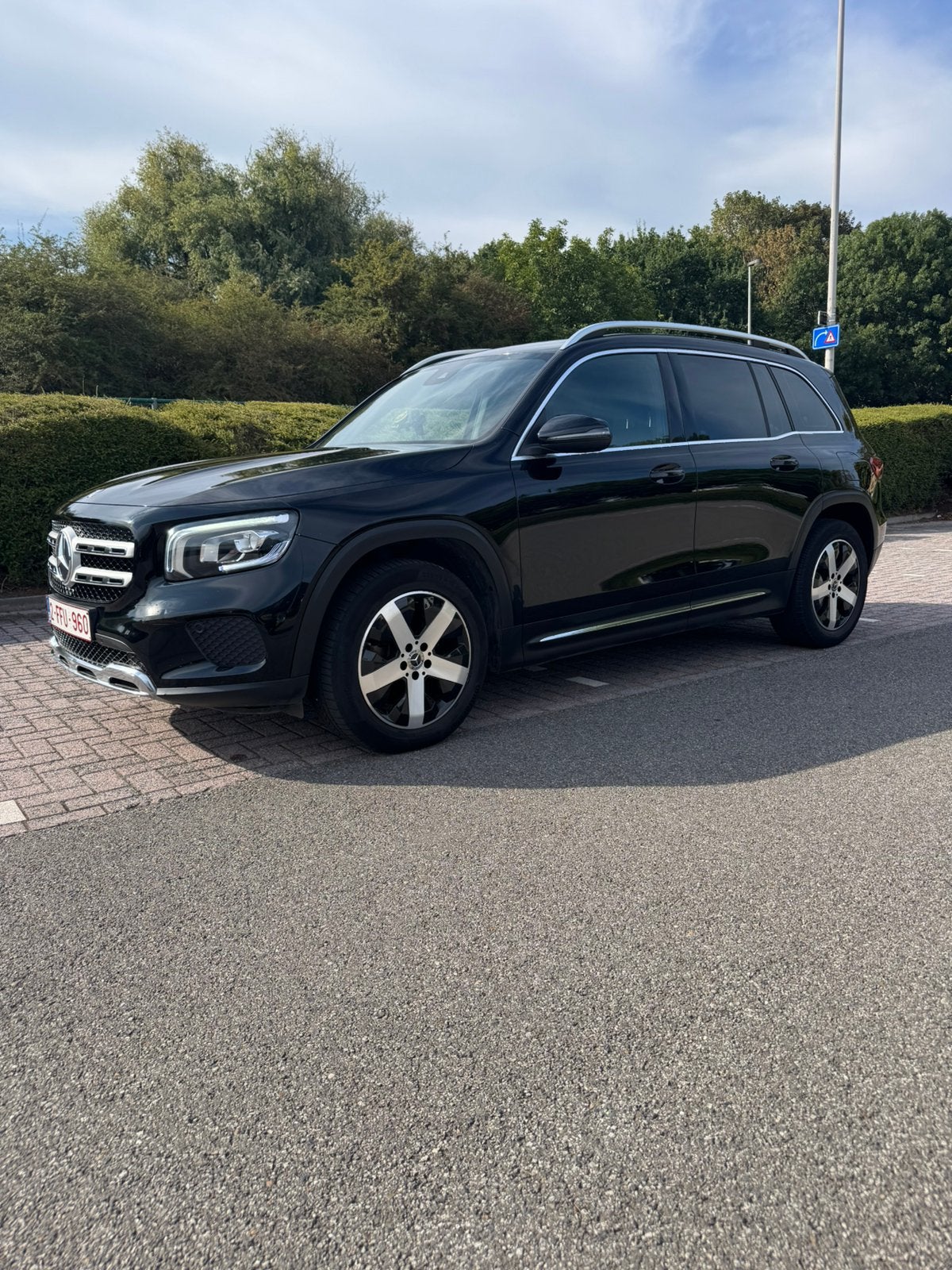 Mercedes GLB 200 1,4 Benzine 163 pk 7G - DCT, Automaat, Zwart, Leder en Stof, Zwart