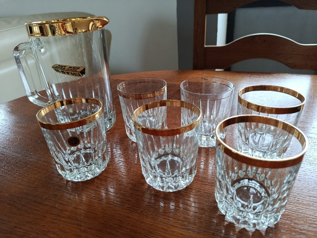 Ensemble vintage verrerie Boussu (Belge), Enlèvement