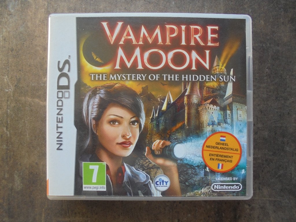 Vampire Moon voor DS (zie foto's), Consoles de jeu & Jeux vidéo, Jeux | Nintendo DS, Enlèvement ou Envoi, 1 joueur, À partir de 7 ans