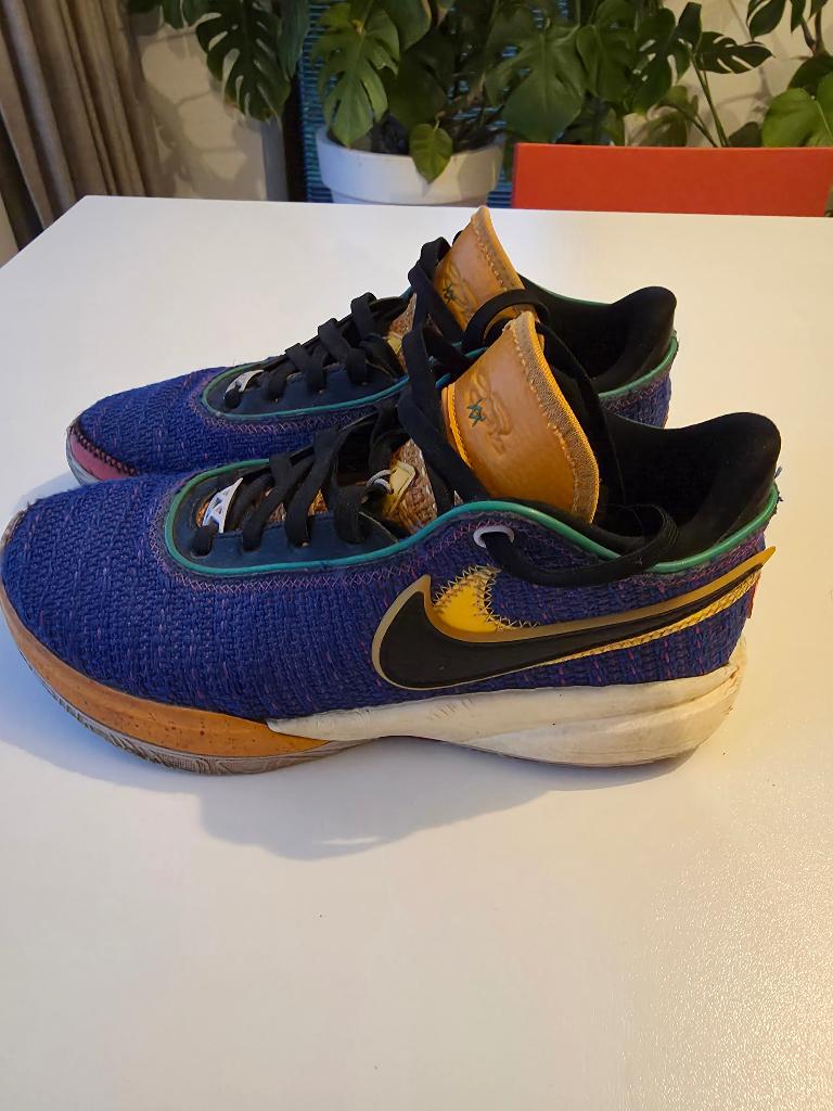 Nike LeBron 20 GS 'Racer Blue' taille 40, Enlèvement, Porté