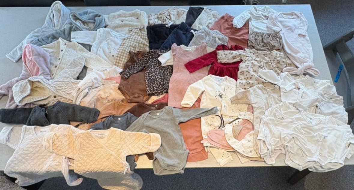 Kledingbundel maat 50/56, Kinderen en Baby's, Babykleding | Baby-kledingpakketten, Ophalen of Verzenden