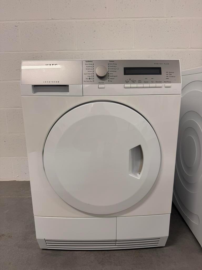 Séche linge AEG, Electroménager, Sèche-linge, Comme neuf, À condensation, Chargeur frontal, 6 à 8 kg, 85 à 90 cm, Classe énergétique A ou plus économe