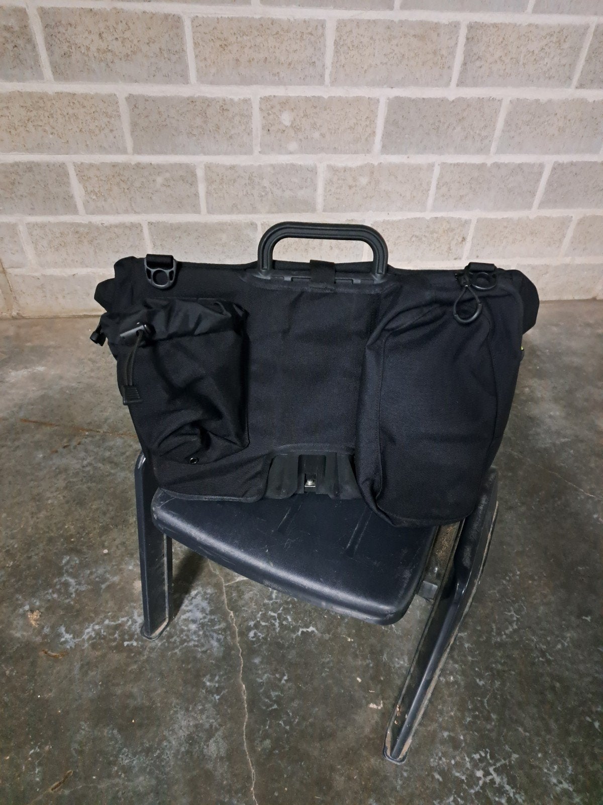 Brompton tas met frame, Ophalen of Verzenden, Zo goed als nieuw, Zwart