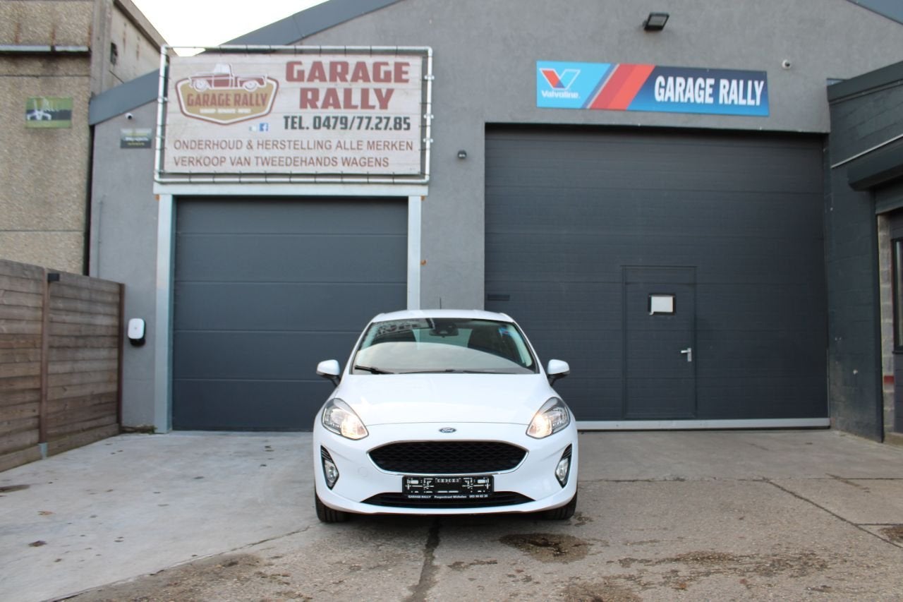 Ford Fiesta Trend (bj 2020), Auto's, 121 g/km, Stof, Euro 6, Wit