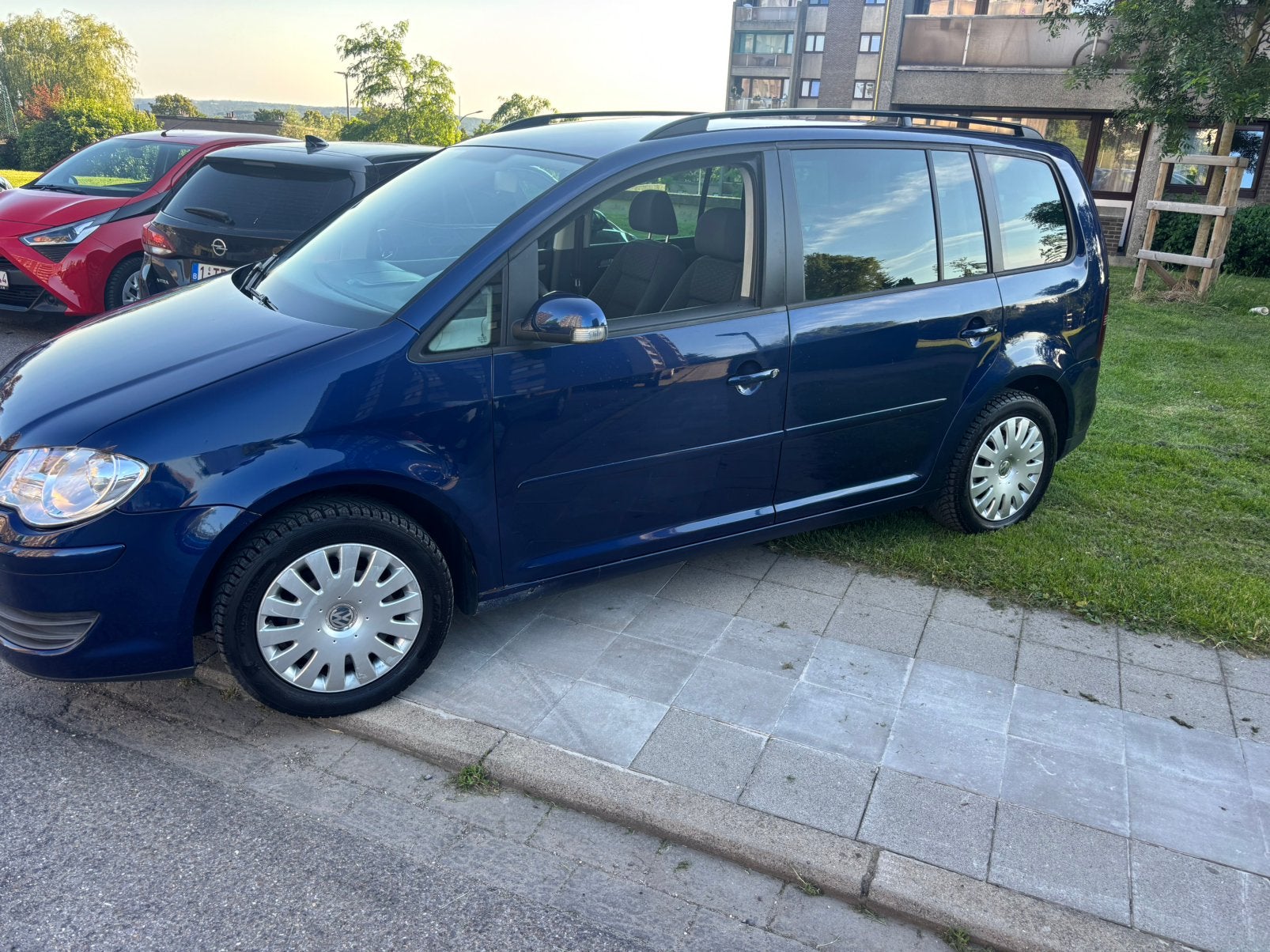 Vw touran 1.4 tfsi 7 places, Autos, Achat, Boîte manuelle, Noir, 5 portes