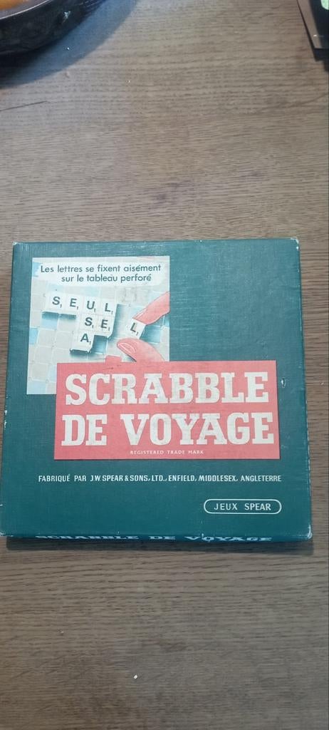 Vintage Scrabble reisspel, Ophalen of Verzenden