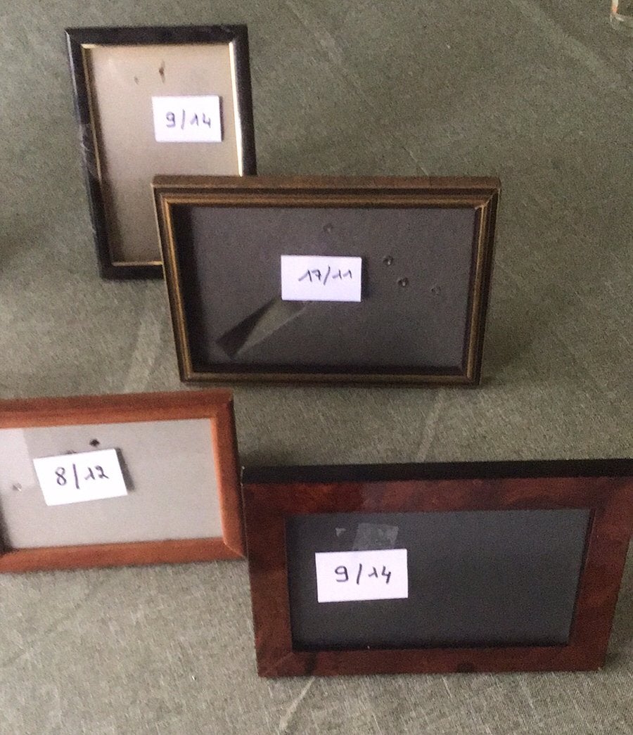 Staande fotokaders, Ophalen, Gebruikt