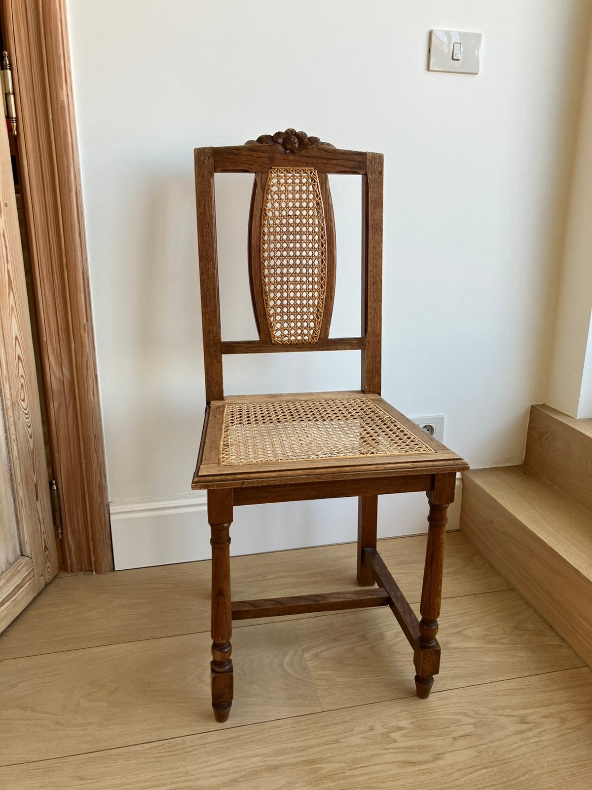 4 mooie rotan stoelen, Huis en Inrichting, Ophalen