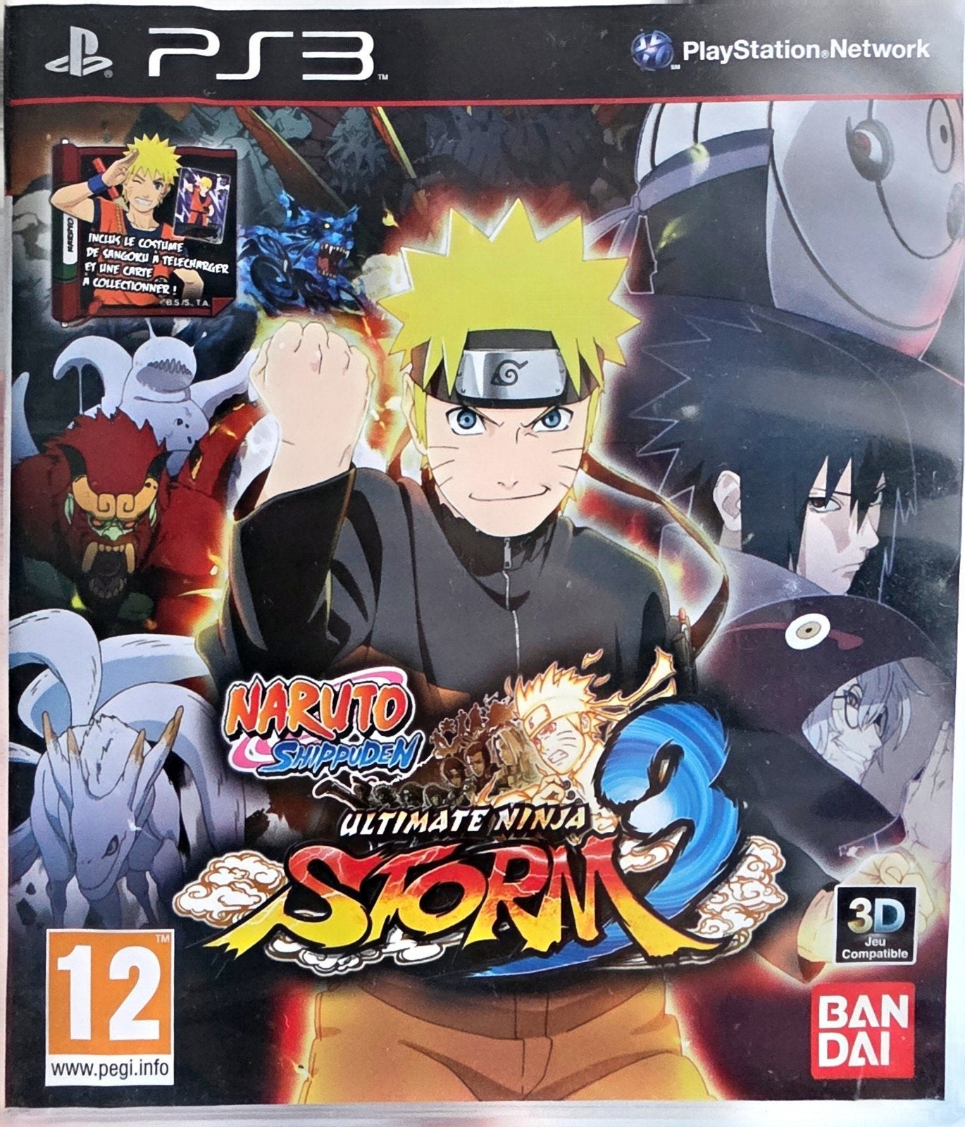 Naruto Shippuden : Ultimate Ninja Storm 3, Enlèvement, Aventure et Action, À partir de 12 ans