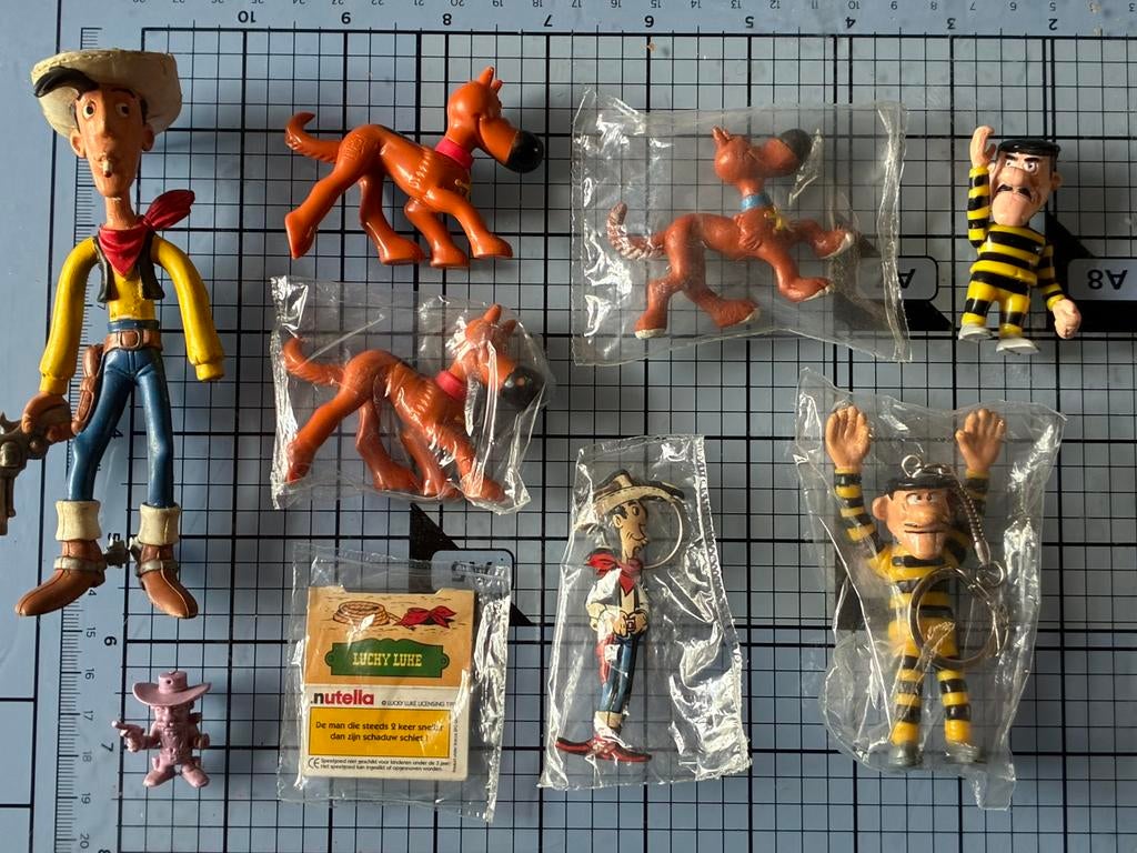 Objets de collection Lucky Luke, Collections, Jouets miniatures, Comme neuf, Enlèvement ou Envoi