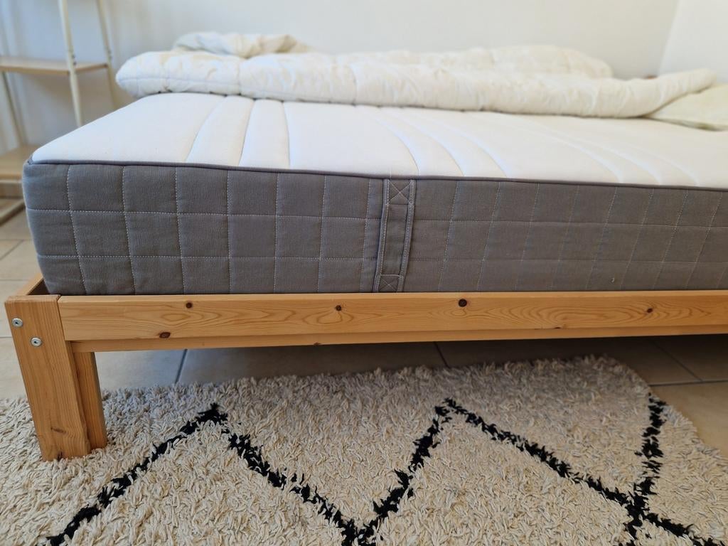Matelas + sommier + cadre de lit, Enlèvement