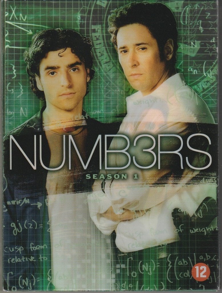 Numbers - seizoen 1, Cd's en Dvd's, Dvd's | Thrillers en Misdaad, Zo goed als nieuw, Detective en Krimi, Boxset, Vanaf 12 jaar