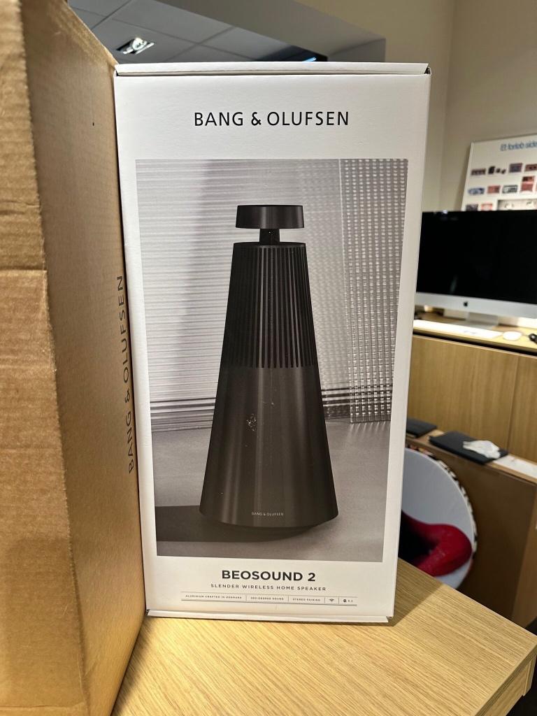 Bang & Olufsen Beosound 2 3th Gen Black NIEUW IN DOOS - B&O, Overige merken, Info@bang-olufsen.dk, Nieuw, Ophalen of Verzenden
