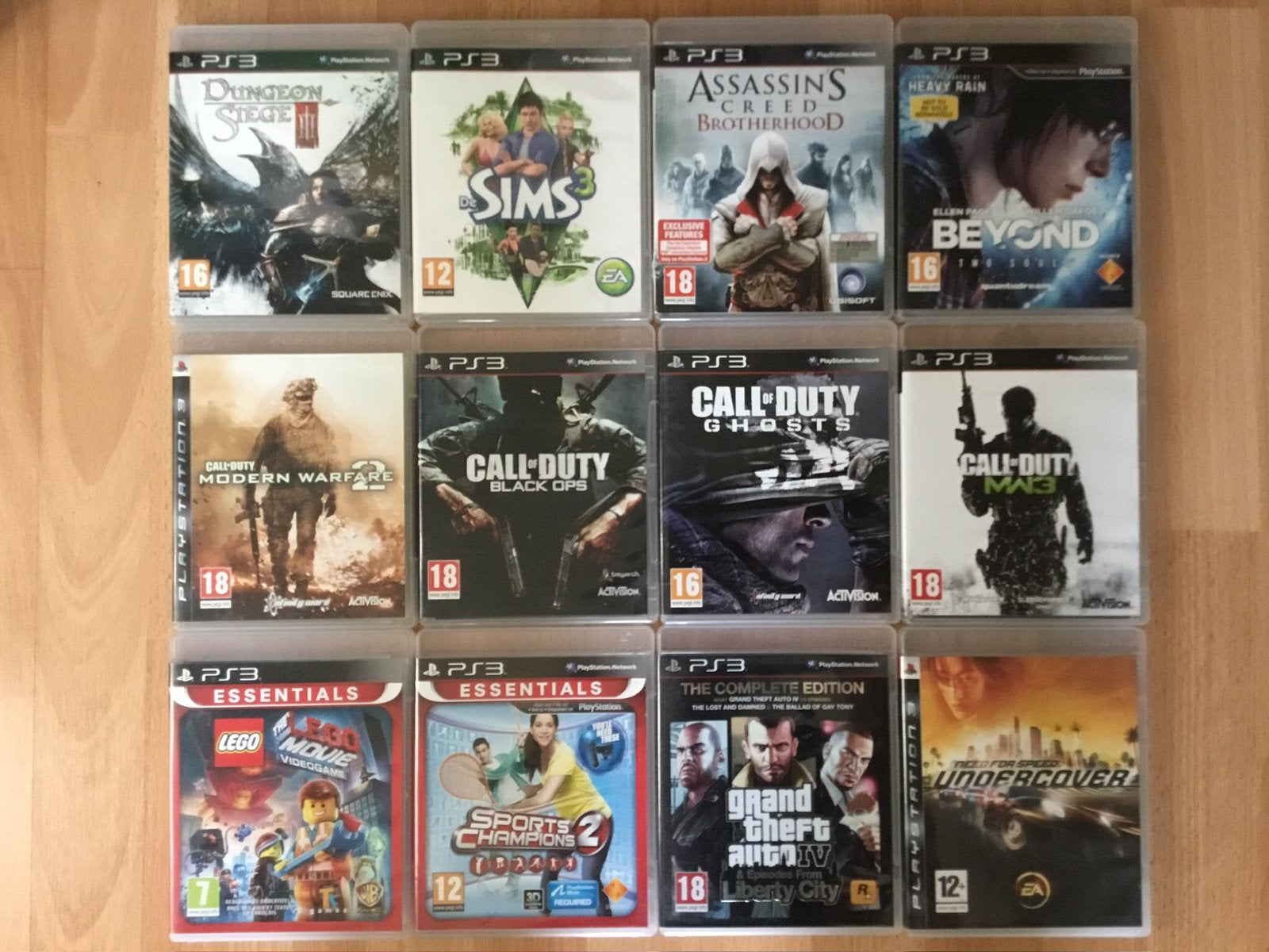 PS3 games, Enlèvement ou Envoi