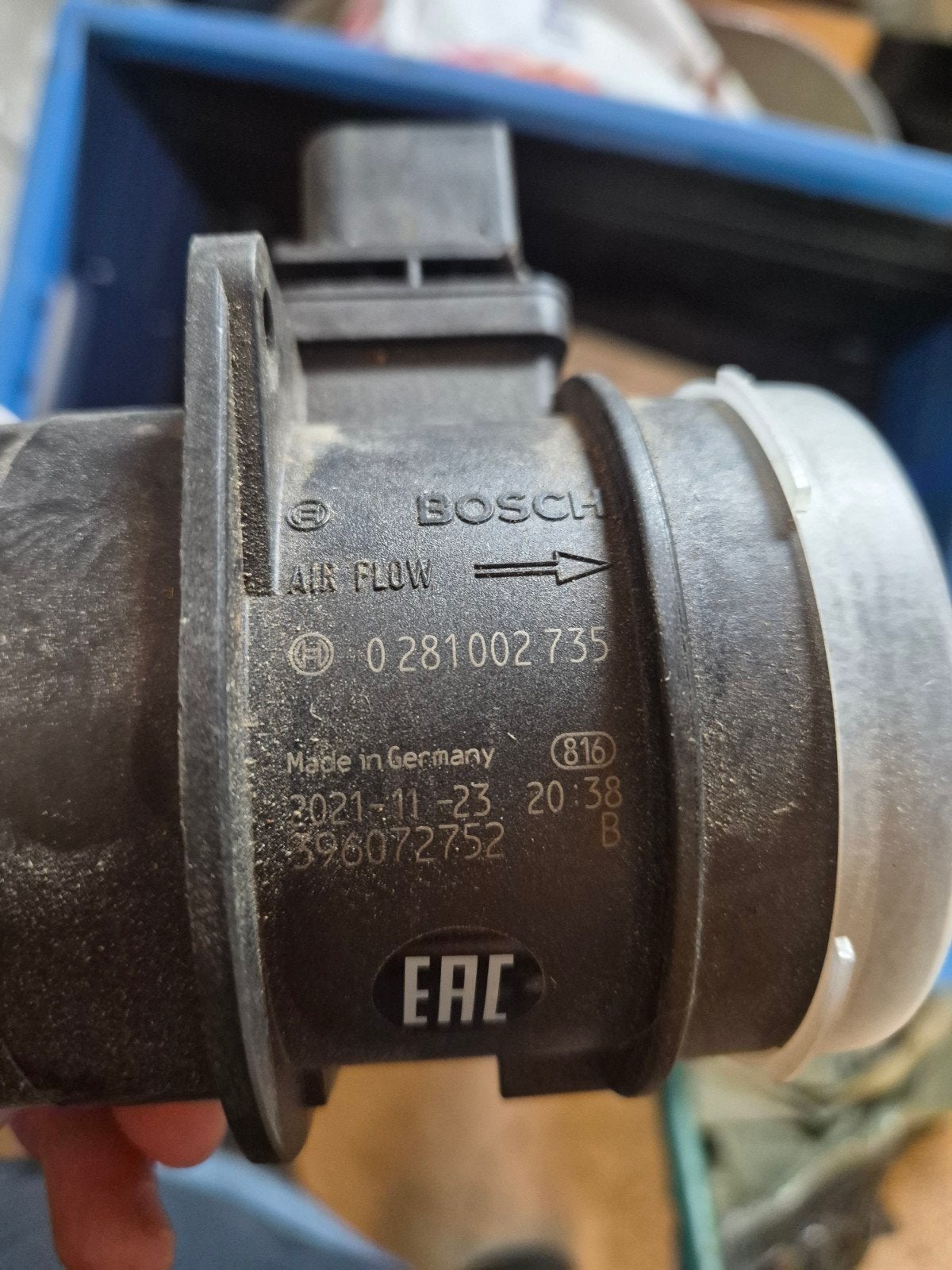 debimetre d'air audi a4, Enlèvement ou Envoi, Audi