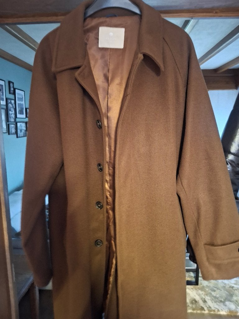 Manteau AT.P.CO, Bruin, Maat 56/58 (XL), Ophalen of Verzenden, Zo goed als nieuw