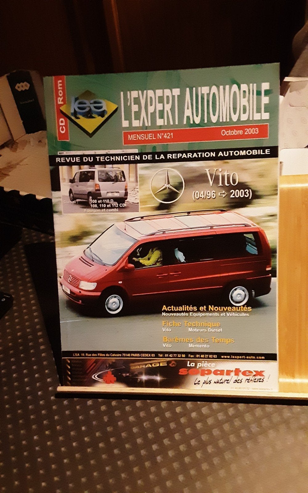 Mercedes-Benz  Vito l expert automobille, Boeken, Ophalen of Verzenden, Mercedes