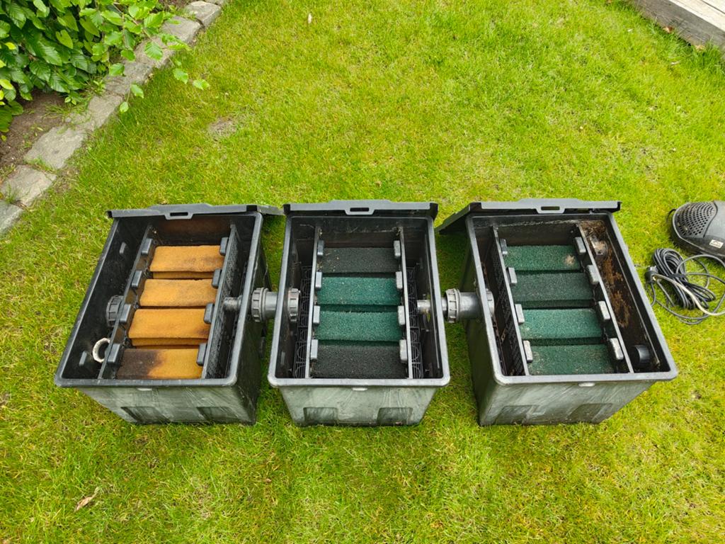 Vijverfilter met toebehoren, Enlèvement, Pompe de bassin