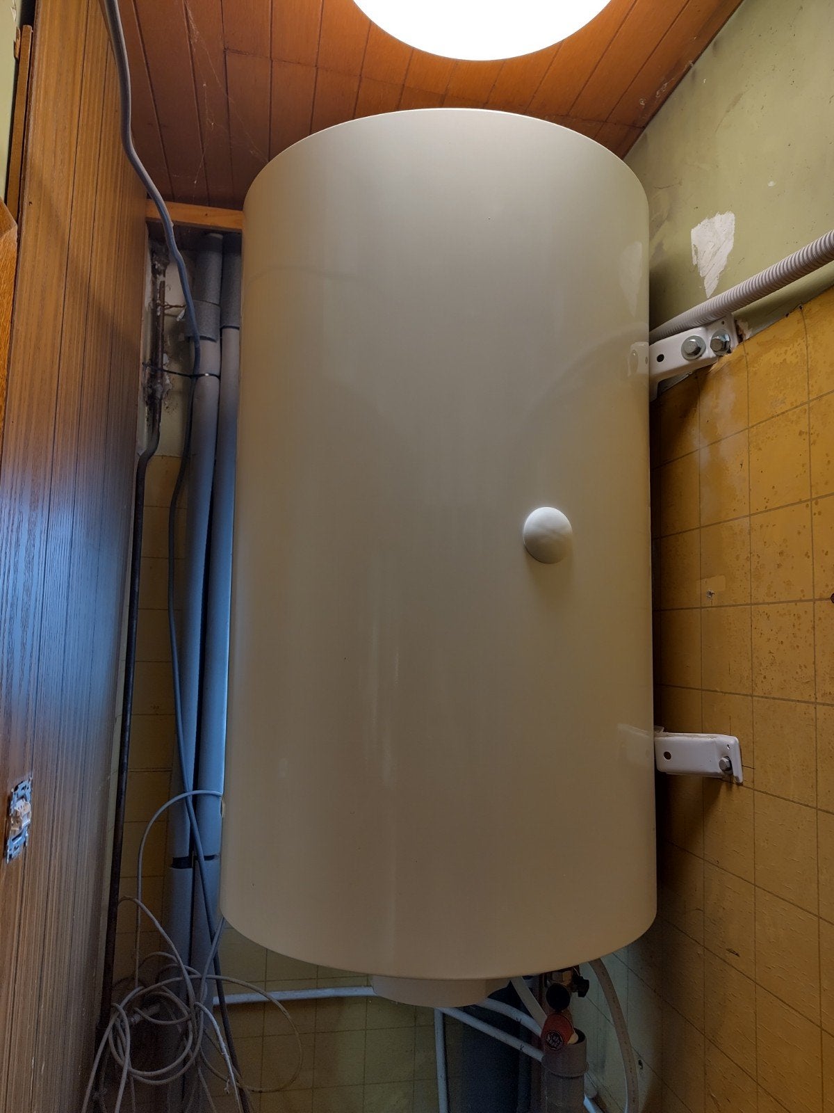 Elektrische waterverwarmer/boiler 150liter/1800W, Ophalen, Gebruikt, 100 liter of meer, Boiler