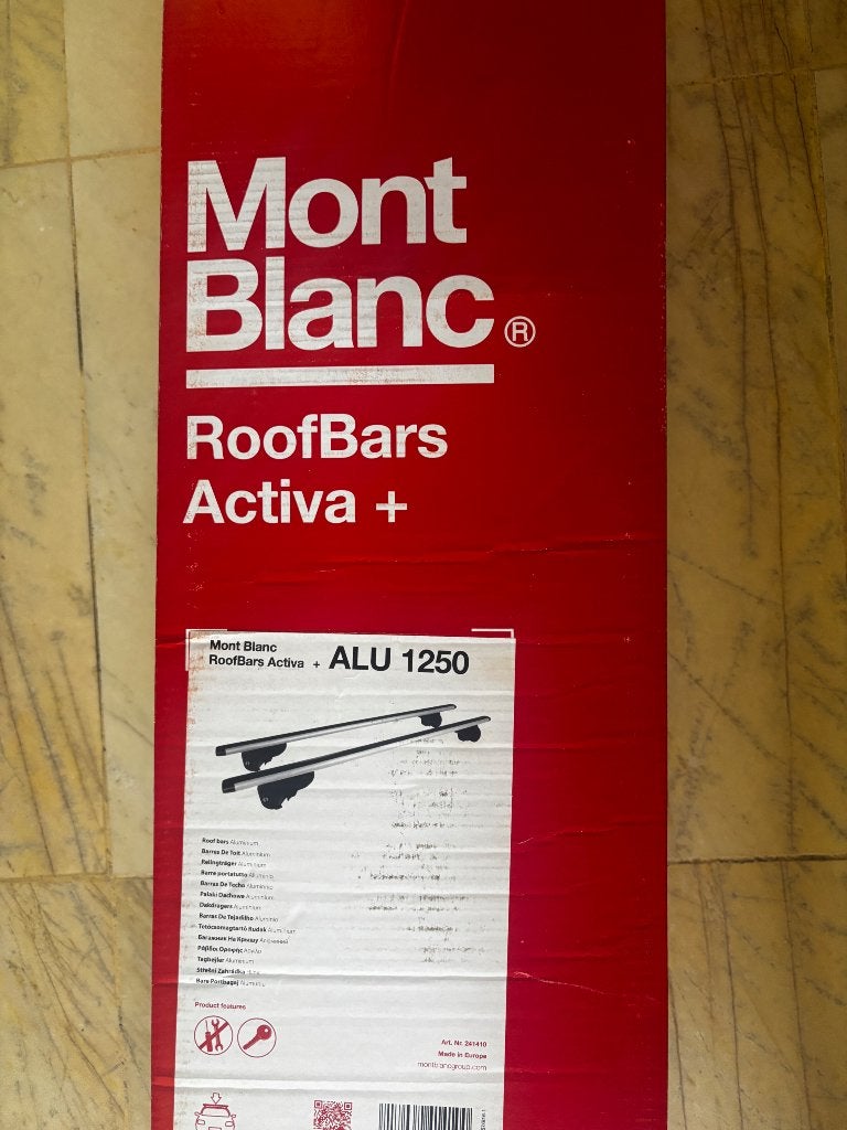 Dakdrager Mont Blanc Activa Alu 1250, Auto diversen, Dakdragers, Ophalen, Zo goed als nieuw