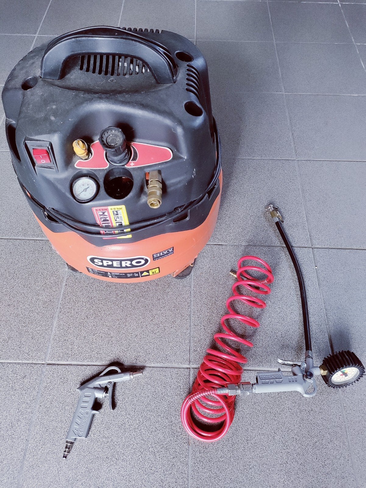 Luchtcompressor, Doe-het-zelf en Bouw, Compressors, Ophalen