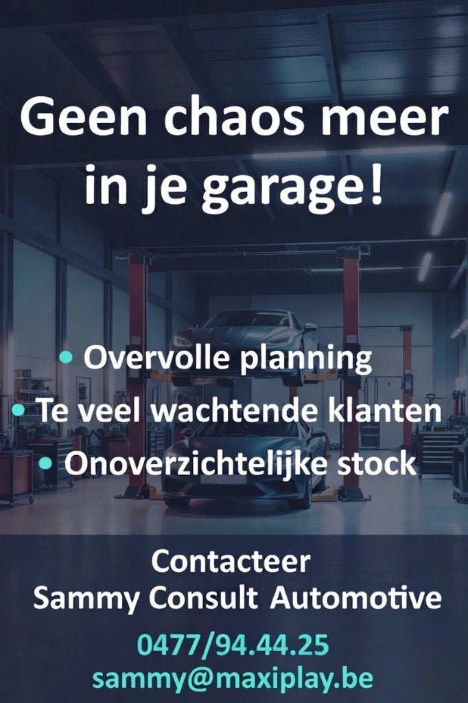 Optimaliseer uw garagebedrijf met mijn hulp, Offres d'emploi, Emplois | Administration & Secrétariat