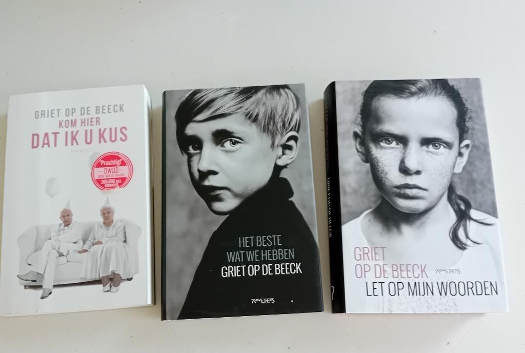 3 boeken Griet Op De Beeck, Boeken, Ophalen, Zo goed als nieuw, Griet Op De Beeck, België