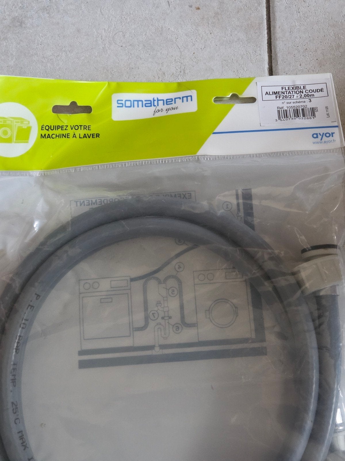 tuyau d alimentation de machine à laver,  il est neuf, Electroménager, Enlèvement