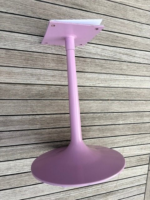 Pied tulipe 60 s,, Enlèvement ou Envoi, 38 cm, Table, Métal
