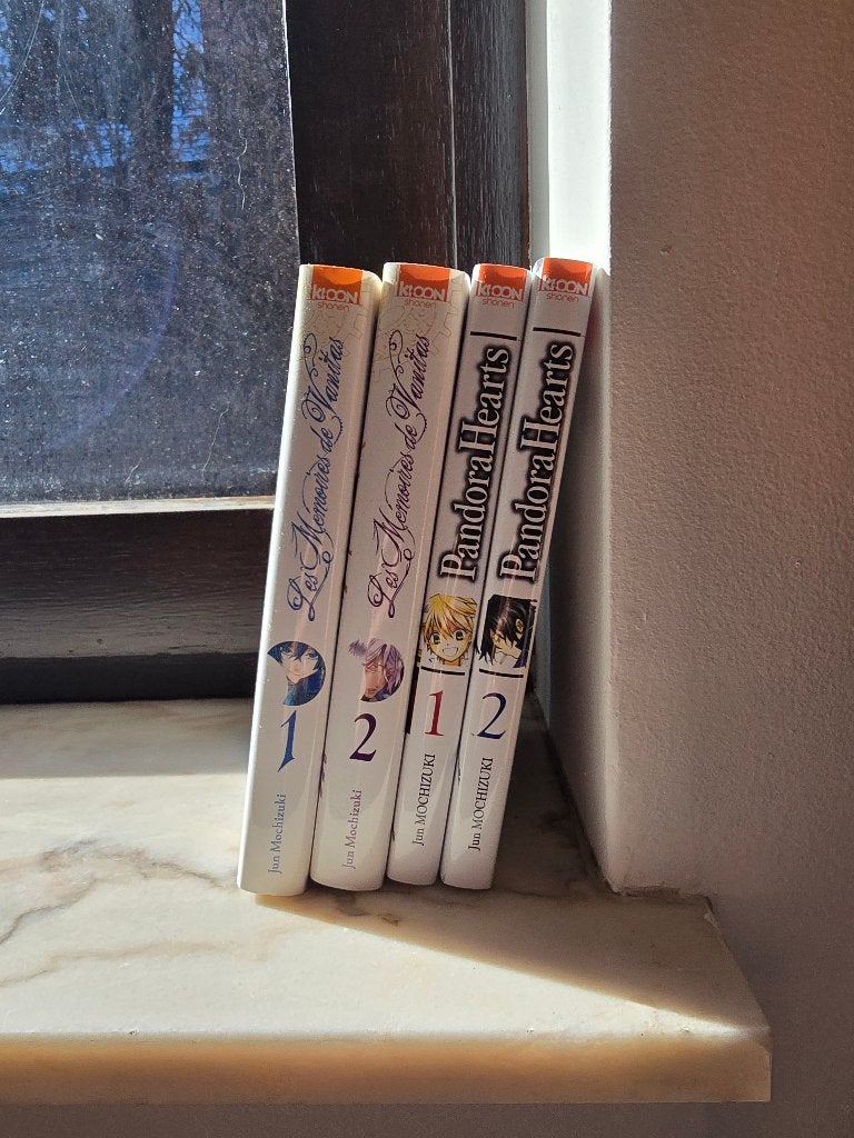 Manga Les mémoires de Vanitas, Pandora hearts, Ophalen