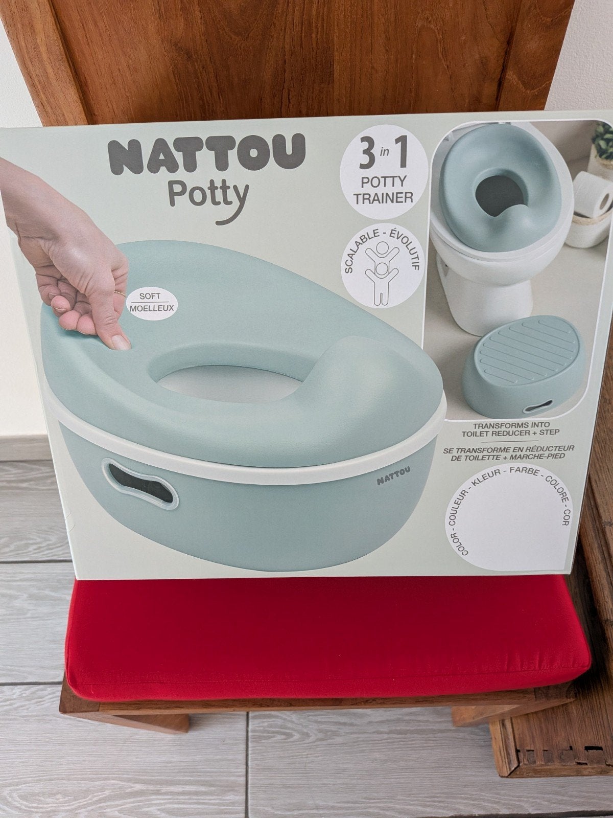 Pot évolutif pour bébé, Ophalen, Nieuw