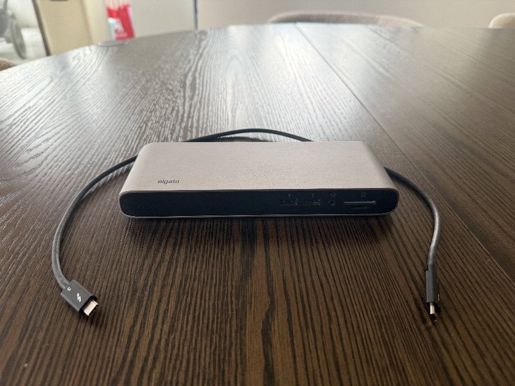 Elgato Thunderbolt 3 Dock, Computers en Software, Ophalen of Verzenden, Zo goed als nieuw, Docking station