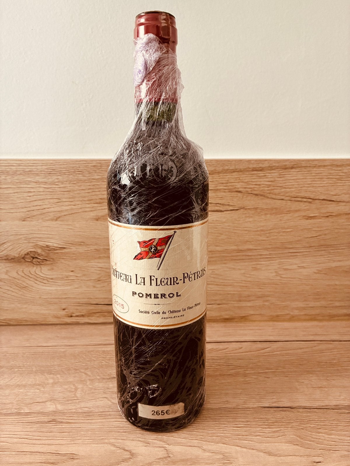 1 x Chateau Fleur Petrus 2015, Collections, Vins, Neuf, Pleine, Enlèvement, Vin rouge