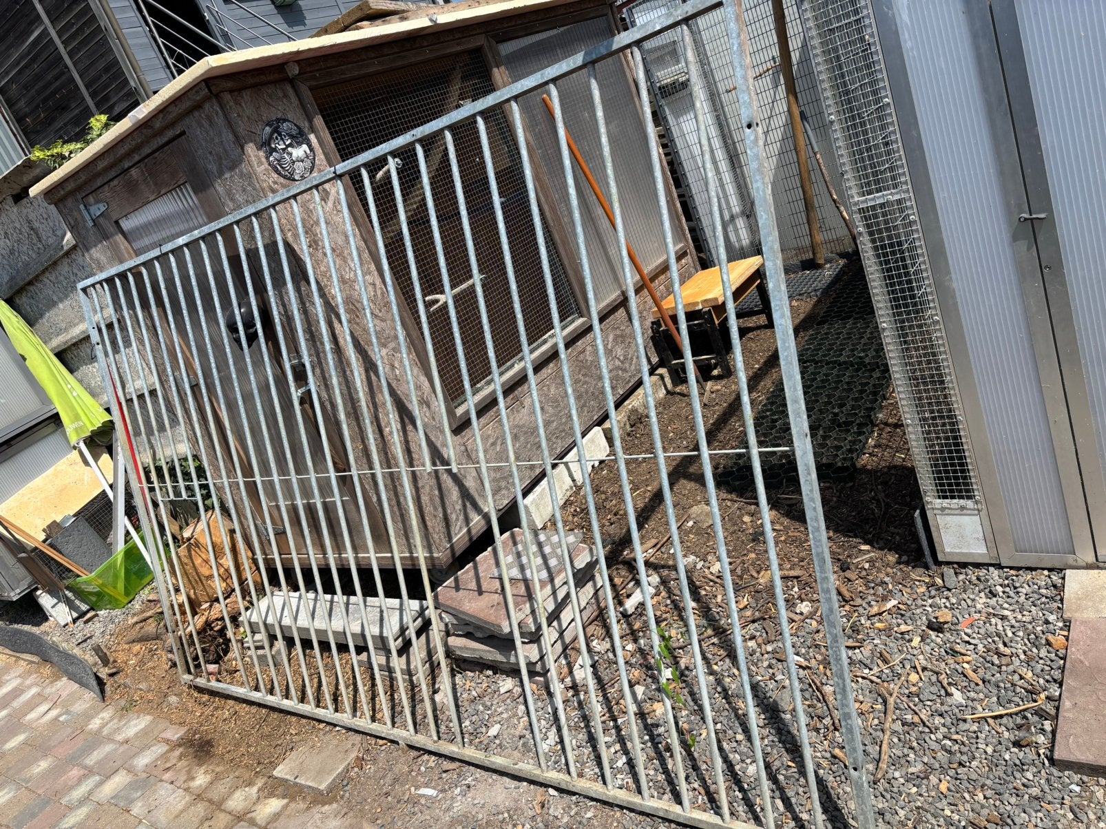 Hondenren 2m x 3m, Dieren en Toebehoren, Ophalen, Zo goed als nieuw, Hondenhok