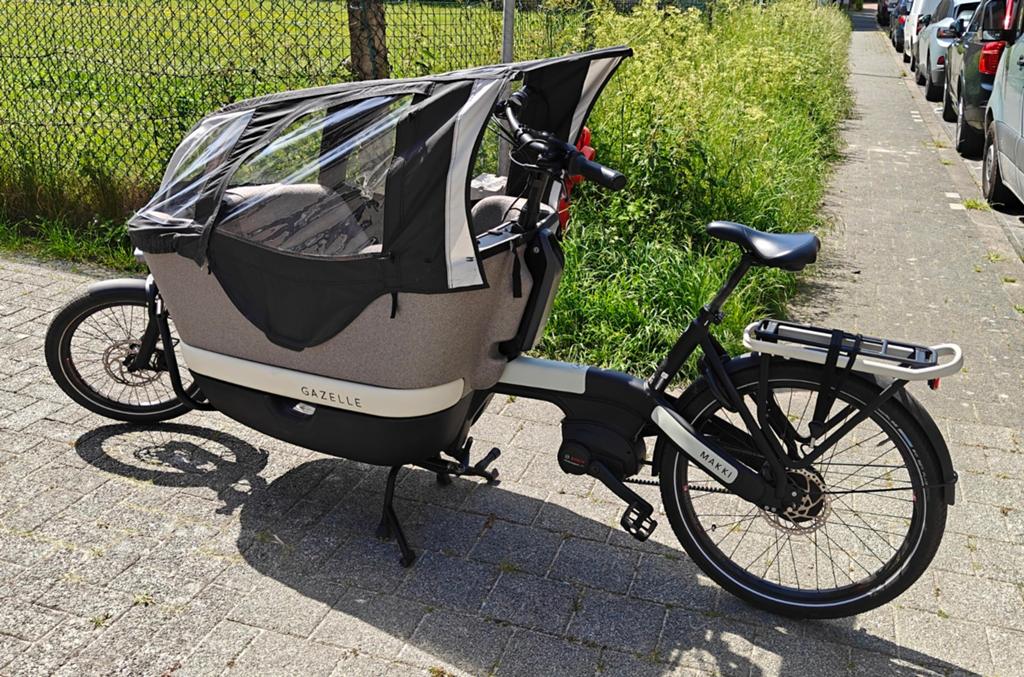 Gazelle Makki Load bakfiets – 2023 – 700 km – full equip., Enlèvement, Gazelle