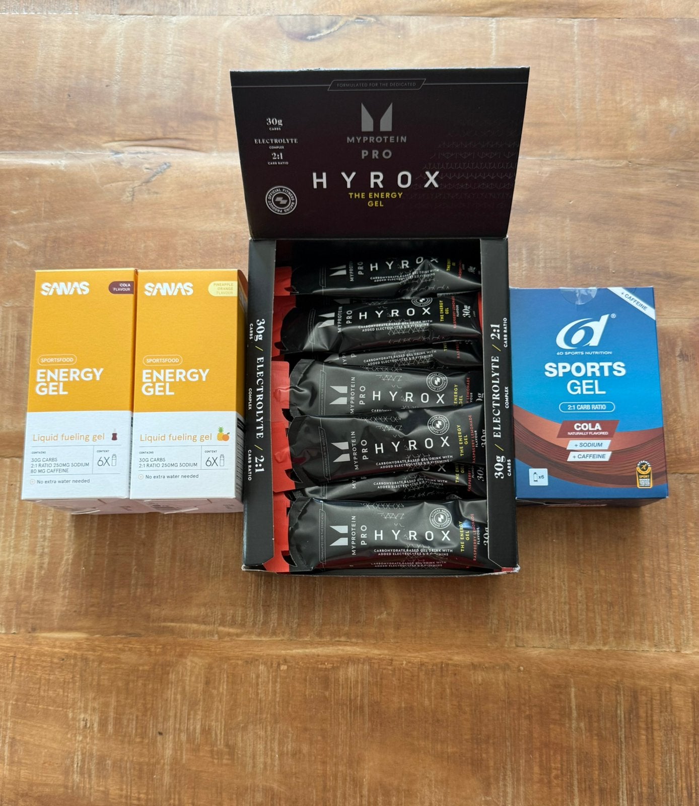 Energy gels, Ophalen, Nieuw, Poeder of Drank