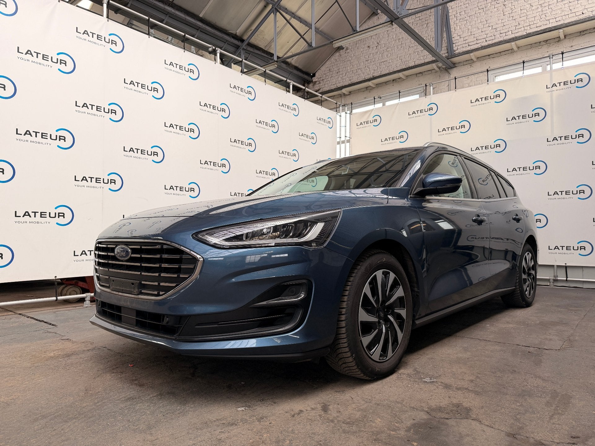 Ford Focus Titanium 1.0i EcoBoost mHEV - 92kW / 125 Pk M6 FW, 1441 kg, Achat, Euro 6, Bleu