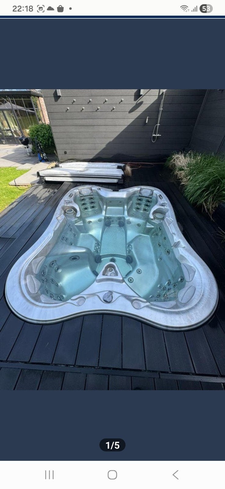 Jacuzzi gratis geleverd geplaatst, Tuin en Terras, Verzenden