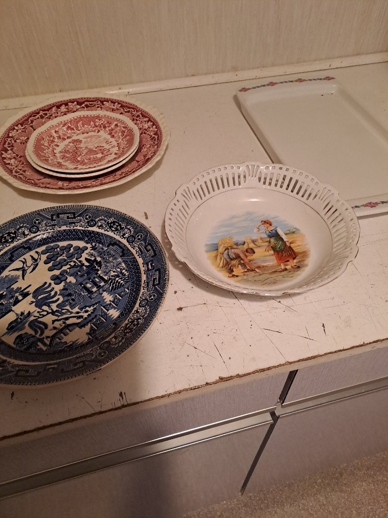 vazen en garnituur, Ophalen