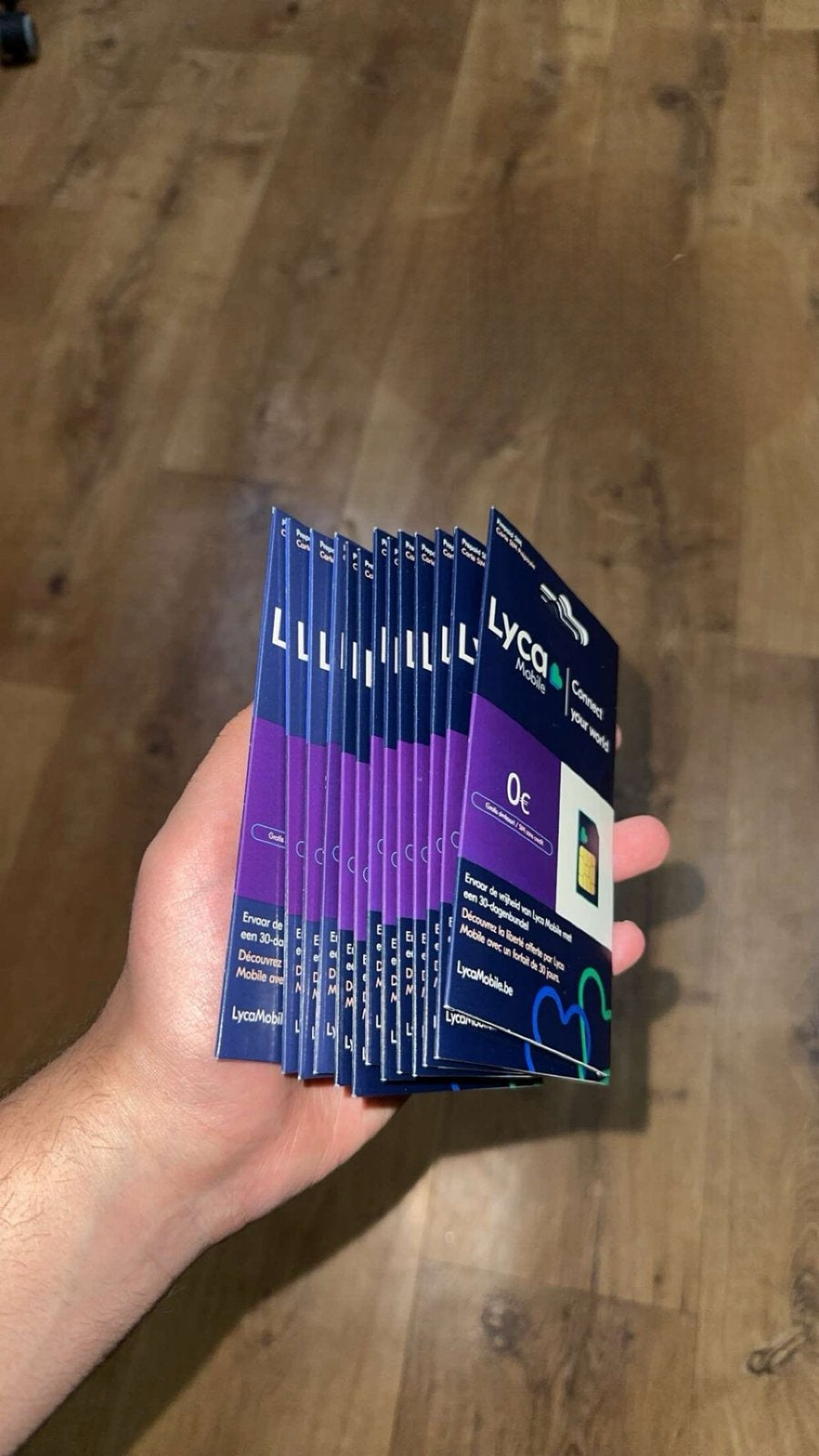 Sim card Lyca, Télécoms, Enlèvement, Comme neuf, Carte Sim