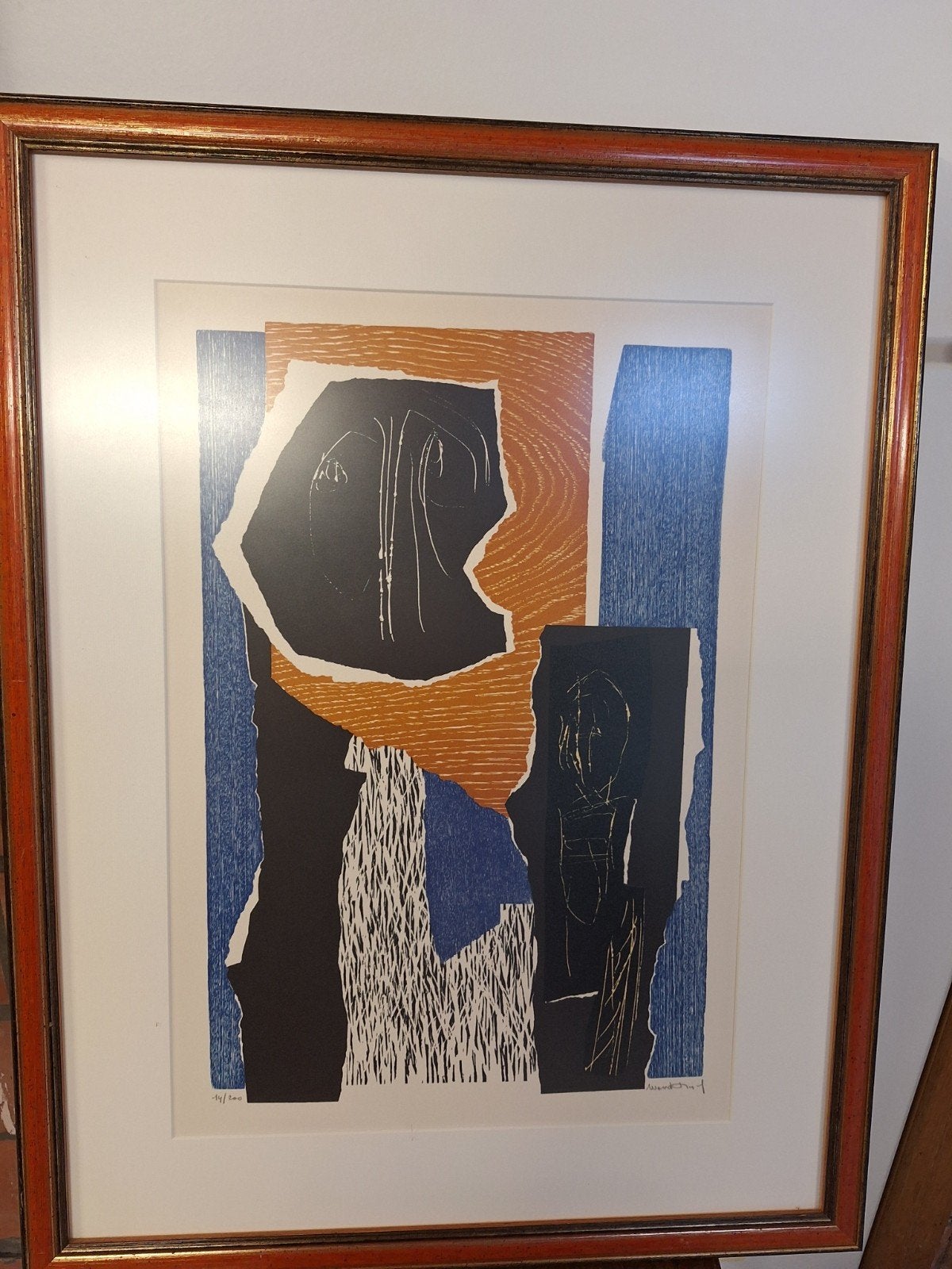 schilderij zie foto's, Ophalen