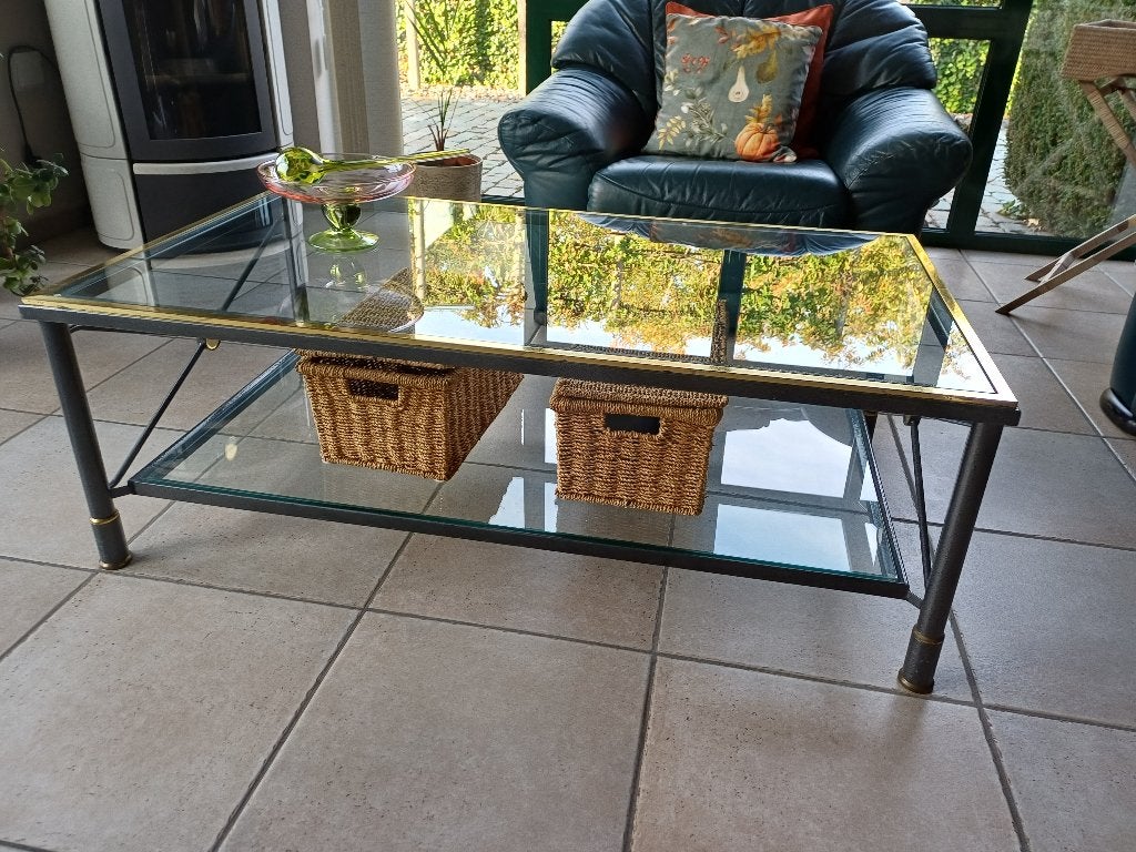 Table basse Lothard, Maison & Meubles, 100 à 150 cm, Verre, Enlèvement, Utilisé