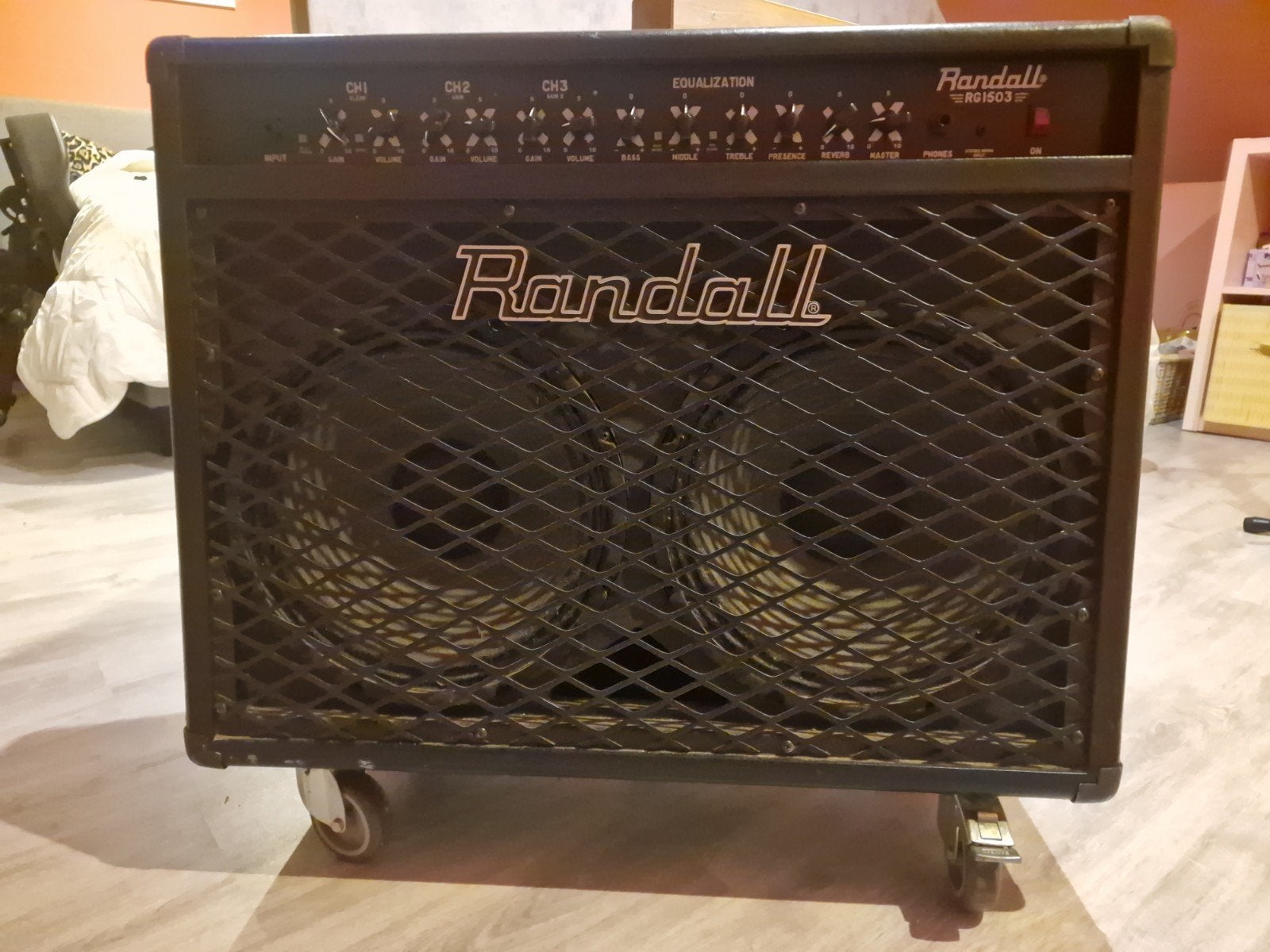 Randall RG1503-212 gitaarcombo - Topstaat!, Musique & Instruments, Amplis | Basse & Guitare, Utilisé, Guitare, 100 watts ou plus
