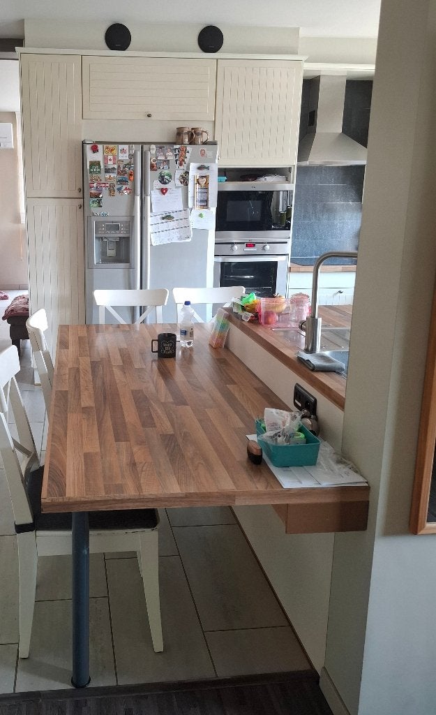 Keuken, Ophalen, Gebruikt, Hoekkeuken, Hout
