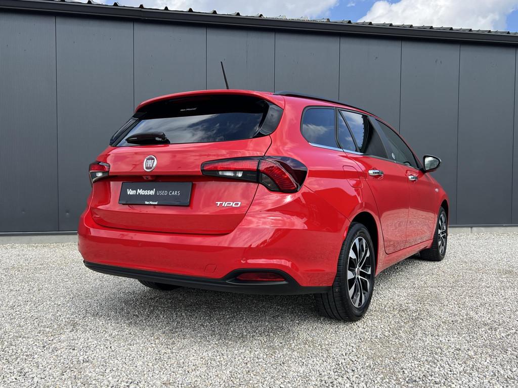 Fiat Tipo Stationwagon 1.4 Turbo Mirror, Rouge, Euro 6, Entreprise, Boîte manuelle
