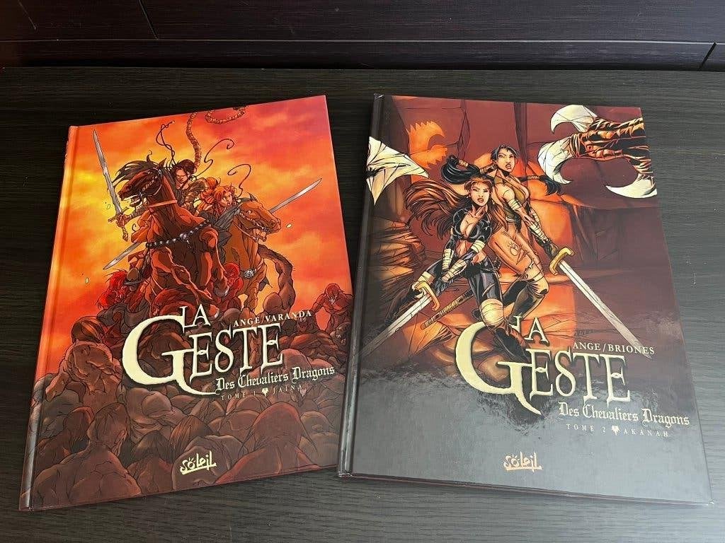 La geste des chevaliers dragons - Collection de Tome 1 à 20, Livres, Série complète ou Série, Enlèvement, Comme neuf