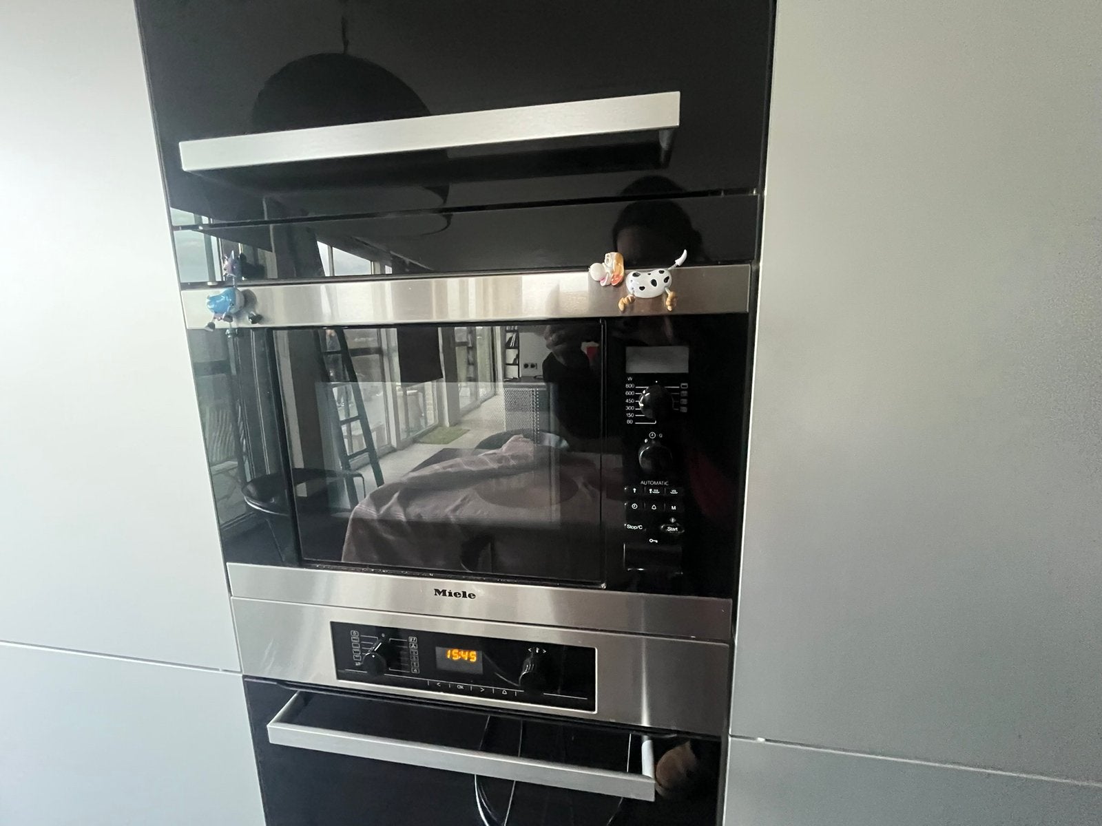 Miele M 8161 inbouwmicrogolf – voor onderdelen, Elektronische apparatuur, Microgolfovens, Ophalen, Microgolfoven, Inbouw, Draaiplateau